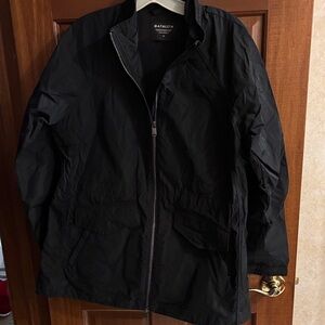 Athleta Black Rain Jacket, Sz Medium